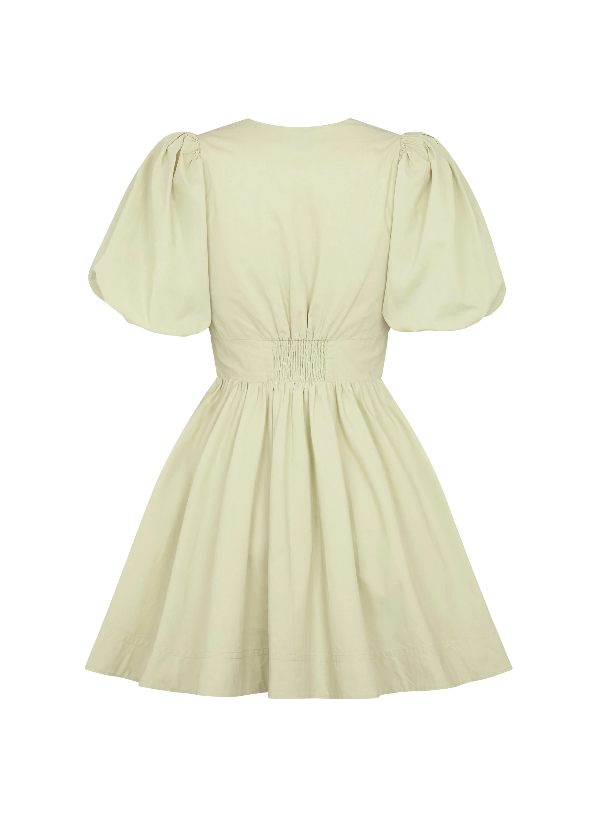 Bow Cutout Lace-Up Mini Dress - Image 3