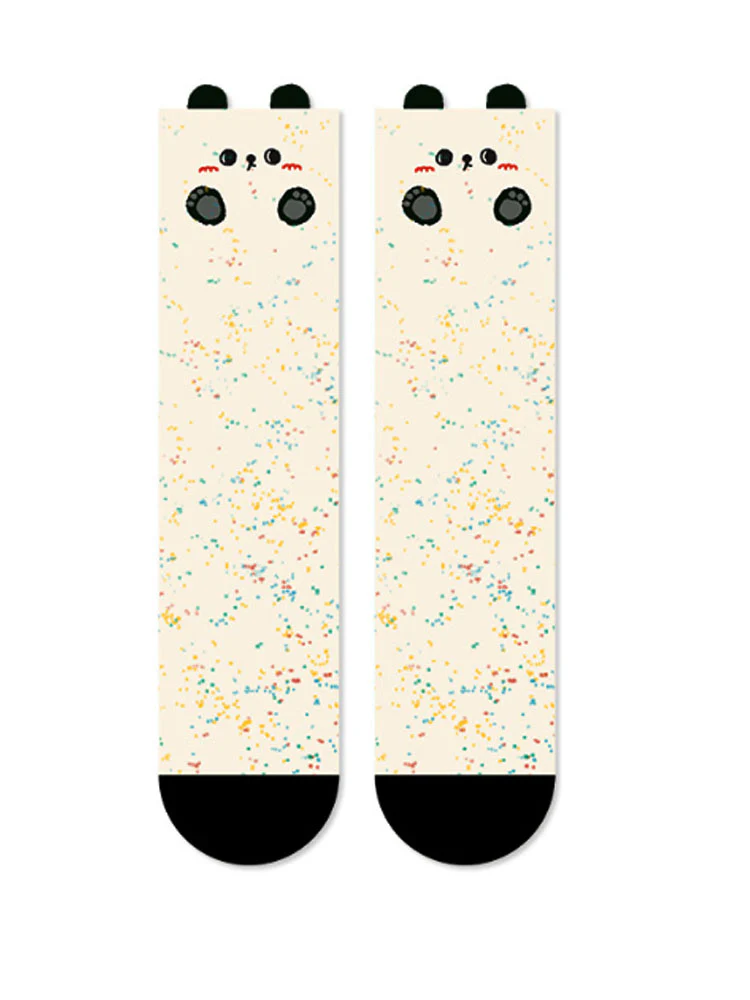 Cartoon Panda Pattern Socks - Image 12