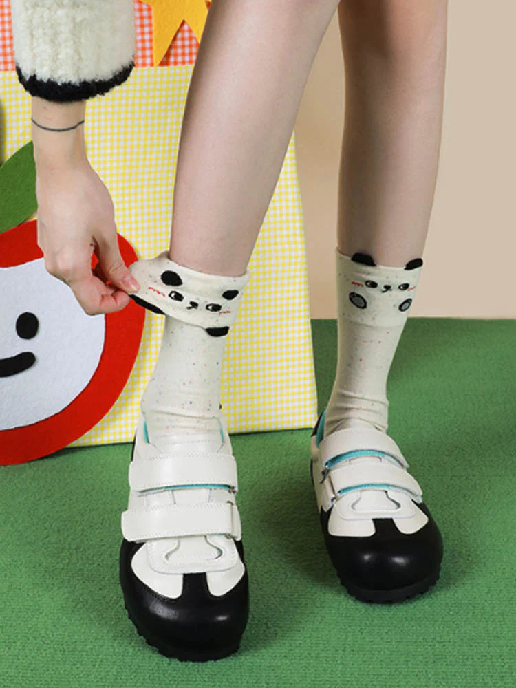 Cartoon Panda Pattern Socks - Image 4