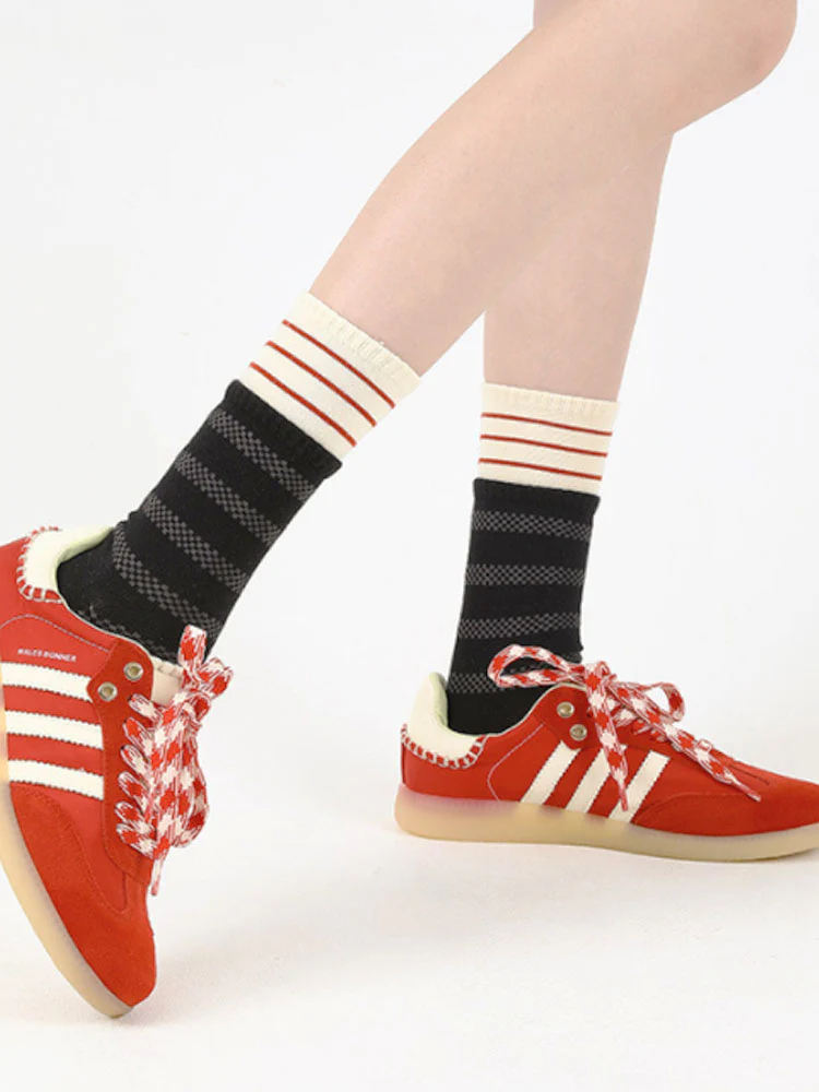 Colorful Striped Cotton Socks - Image 5