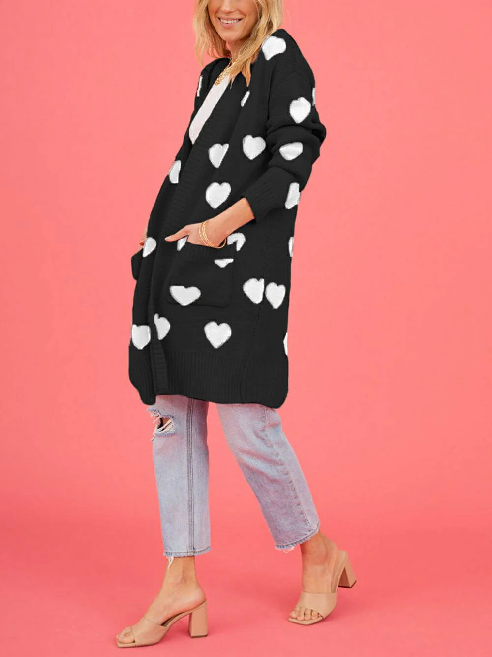 Heart Knit Cardigan - Image 10