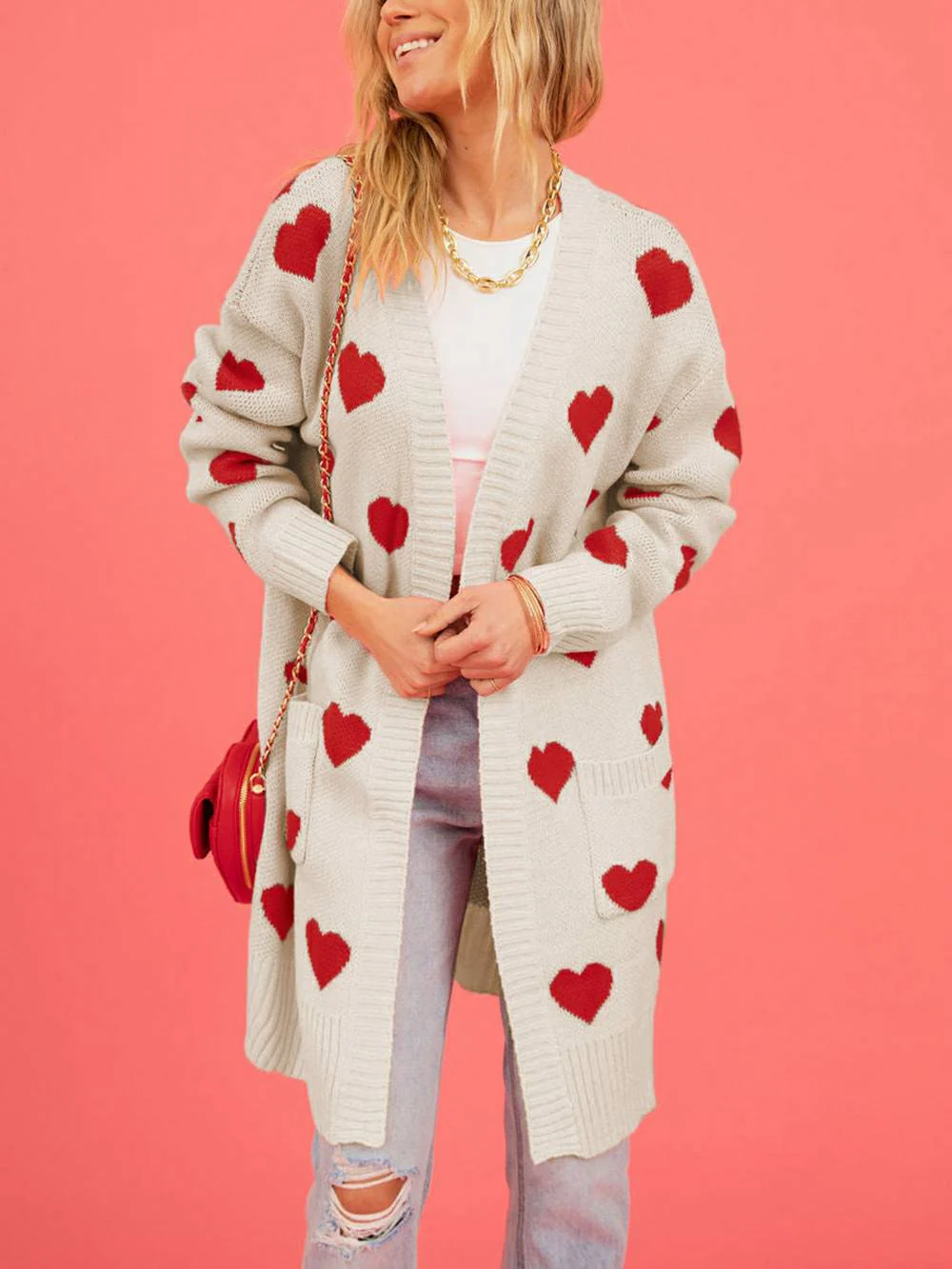 Heart Knit Cardigan - Image 14