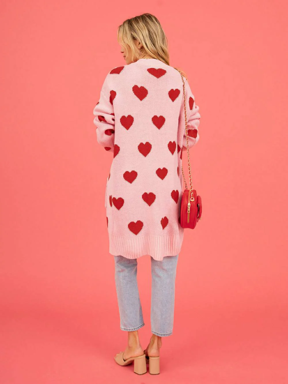 Heart Knit Cardigan - Image 8