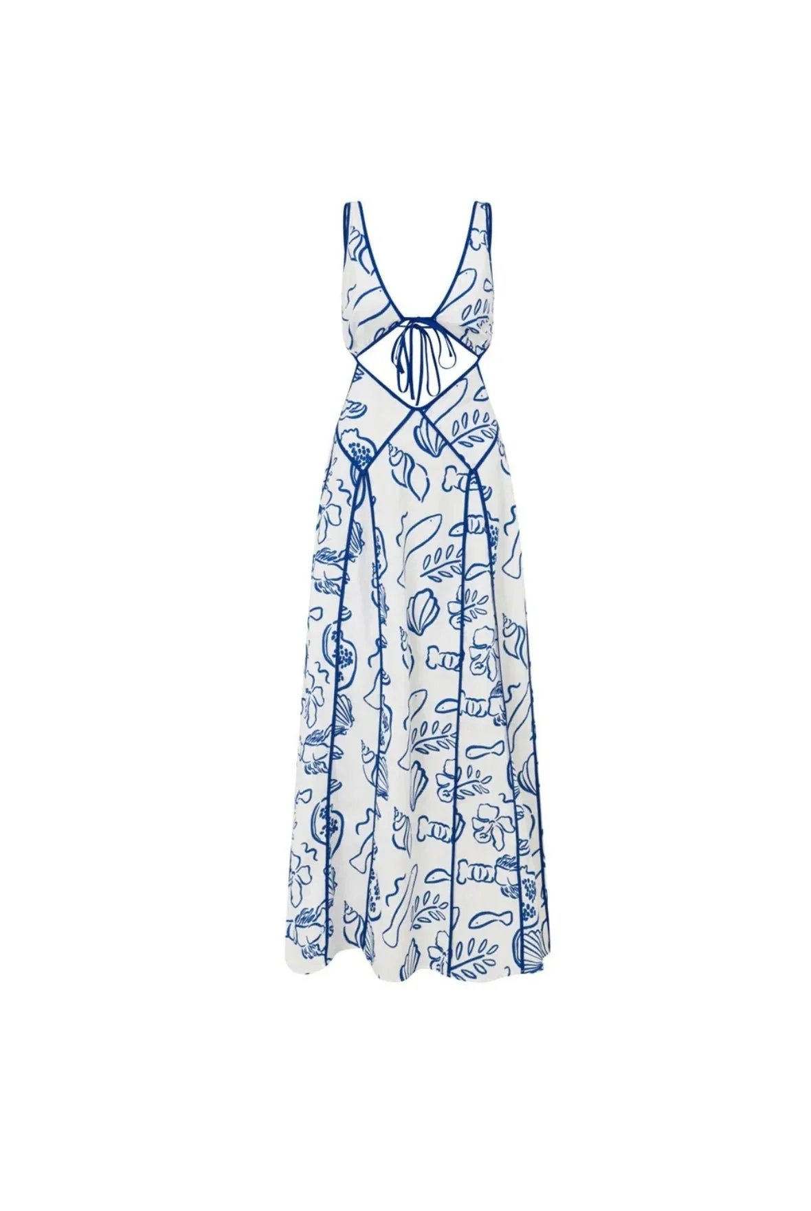 Shoreline Chic Maxi Dress - Image 7