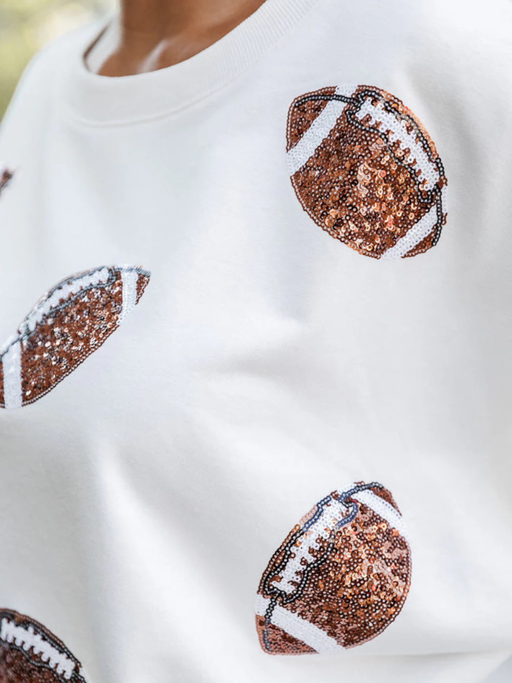 Touchdown Sequin Pullover - Image 3
