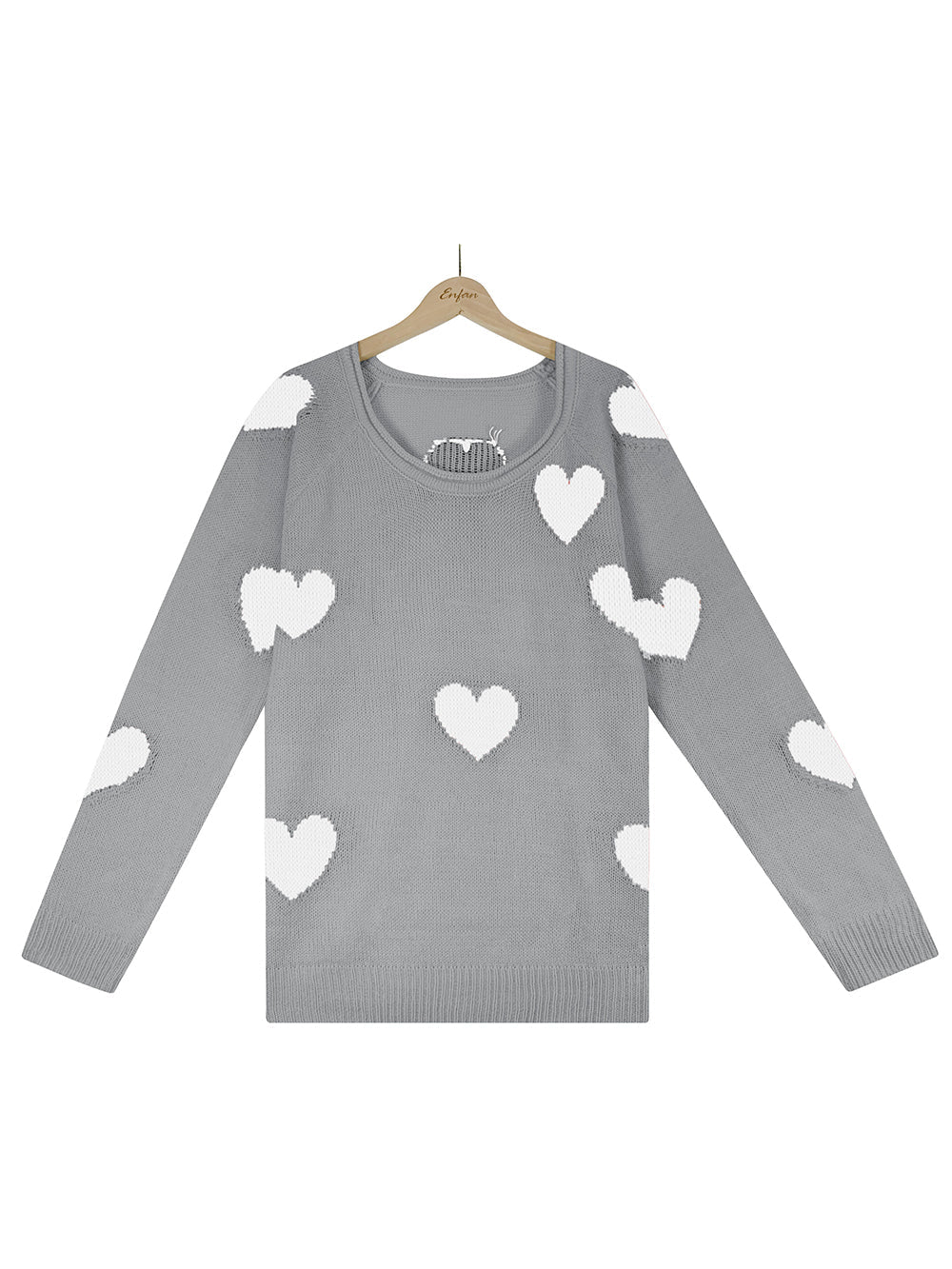 Valentine's Day V-Neck Knit Sweater - Image 25