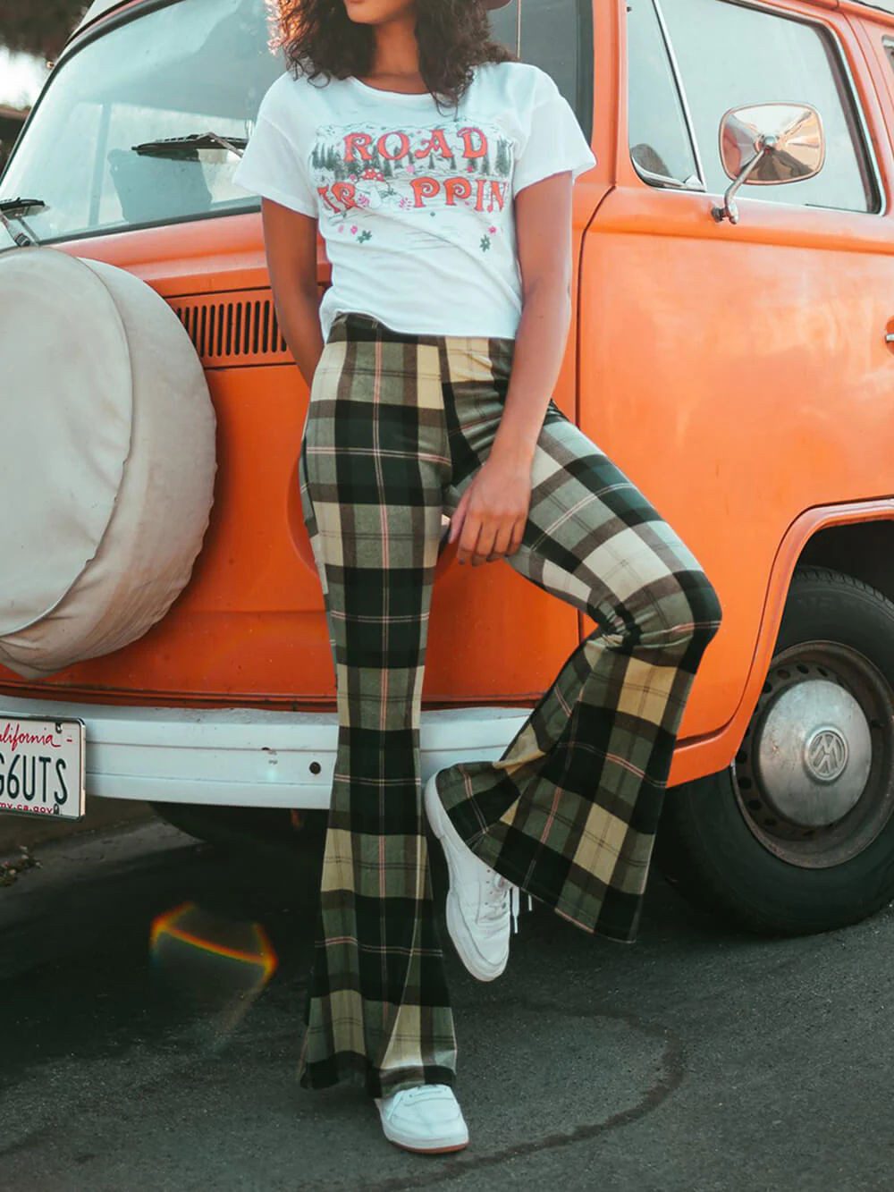 Versatile Casual Bootcut Trousers - Image 4