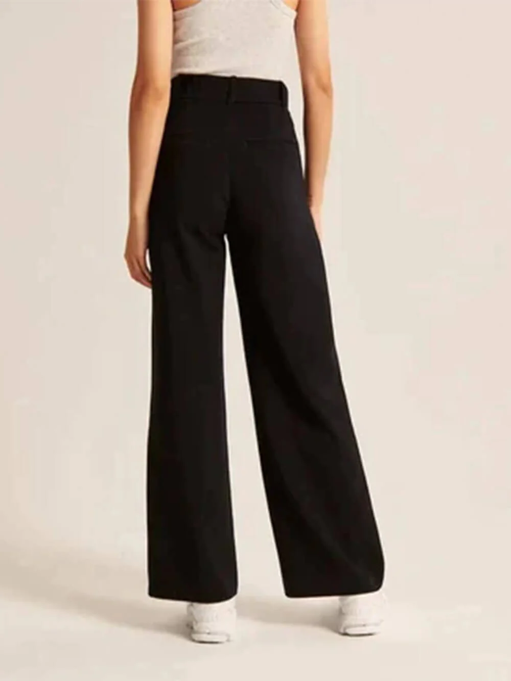 Wide Leg Tailored Pants - Image 7